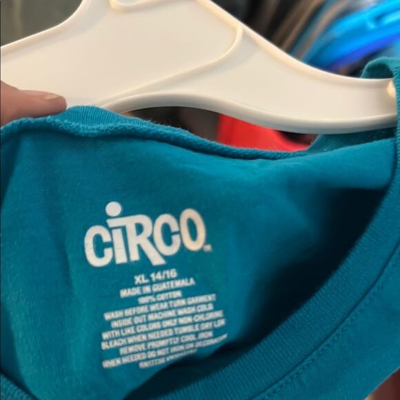 Circo Pink Purple Green Blue SS Tees Vibrant Graphic Design (4) Size 14/16) - Picture 6 of 6